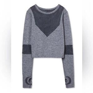 JoyLab Grey Workout Long Sleeve Breathable Shirt Women’s‎ XL